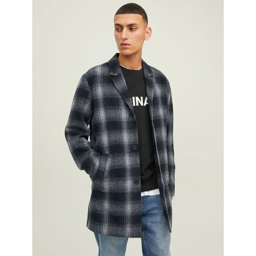 Мужское пальто JACK & JONES в клетку Jortoby
