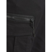 Jack&Jones черные котоновые мужские карго штаны Jjiace Jjdex 