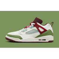 Jordan Spizike Low FJ6372-100 белые кожаные кроссовки