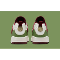 Jordan Spizike Low FJ6372-100 белые кожаные кроссовки