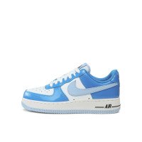 Nike Air Force 1 07 FJ4801-400 белые лаковые кроссовки форсы