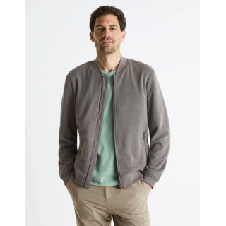 Куртка короткая мужская celio серая Бомбер