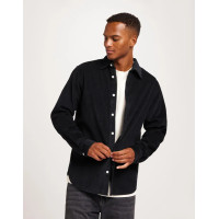 Мужское джинсовая куртка JACK & JONES черная joralvin