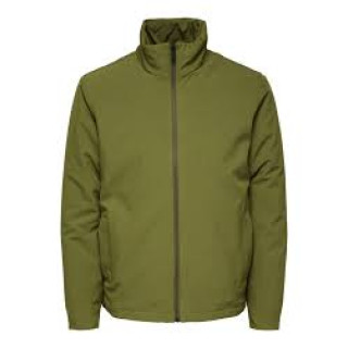 Куртка короткая мужская зеленая Selected Homme