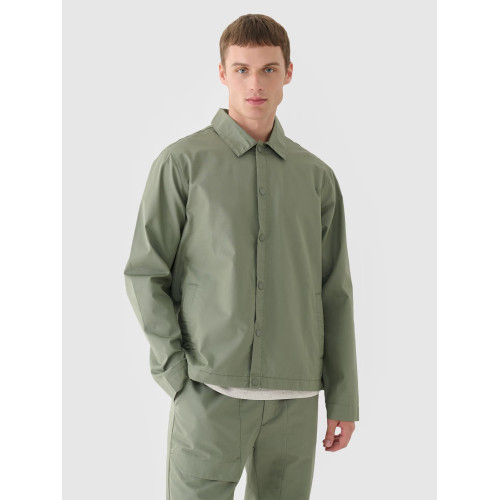Куртка мужская JACK & JONES Jorworldwide зеленая котоновая