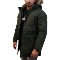 Куртка парка Jack&Jones зеленая зимняя куртка