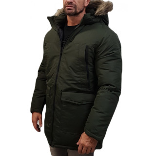 Куртка парка Jack&Jones зеленая зимняя куртка