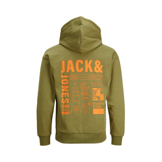Мужское худи Jack & Jones Jcounseen с принтом на спине