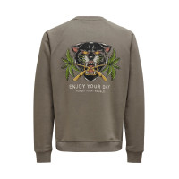 Only&Sons оверсайз толстовка с принтом на спине