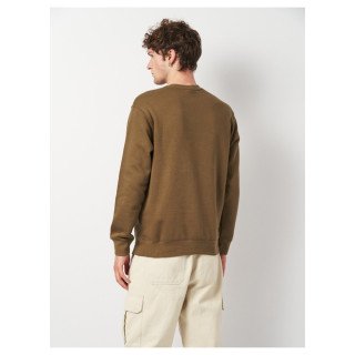 Хаки хлопковая толстовка H&M 0981416