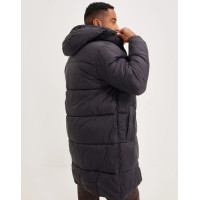 Куртка длинная мужская JACK & JONES JJEHERO c капюшоном синяя