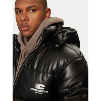 Мужская короткая черная куртка Jack & Jones Terrain PU
