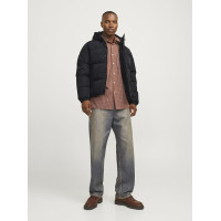 Мужская короткая черная куртка Jack & Jones BRADLEY
