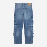 C&A карго джинсы синие мужские штаны Cargo jeans - baggy fit