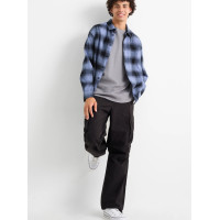 C&A карго черные мужские штаны Cargo  - baggy fit
