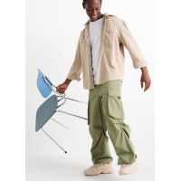 C&A карго зеленые мужские штаны Cargo  - baggy fit