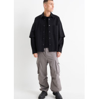 C&A карго серые мужские штаны Cargo  - baggy fit