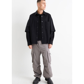 C&A карго серые мужские штаны Cargo  - baggy fit