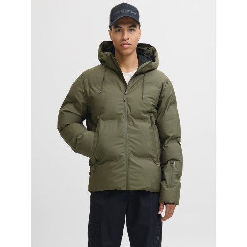 Мужская короткая куртка Jack & Jones FUSION хаки 