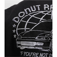 Мужская короткая черная куртка Donut Racing USA