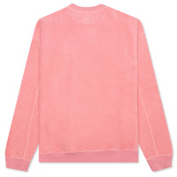 Brain Dead Reverse Fleece Crewneck Sweatshirt - Pink свитшот