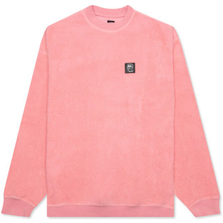 Brain Dead Reverse Fleece Crewneck Sweatshirt - Pink свитшот