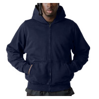 Худи Yeezy x Gap Zip Up синяя мужская кофта на змейке