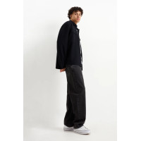 C&A джинсы темные мужские широкие штаны Relaxed jeans