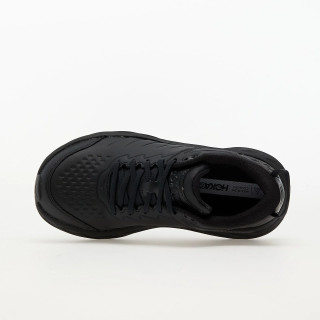 Hoka M Bondi Sr 1110520-BBLC черные мужские кожаные кроссовки