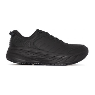 Hoka M Bondi Sr 1110520-BBLC черные мужские кожаные кроссовки