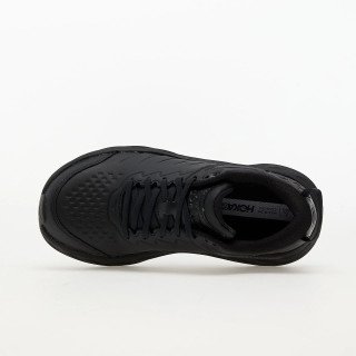 Hoka M Bondi Sr 1110520-BBLC черные мужские кожаные кроссовки
