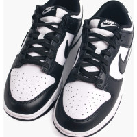 Nike Dunk Low Panda DD1391 100 кроссовки кожаные