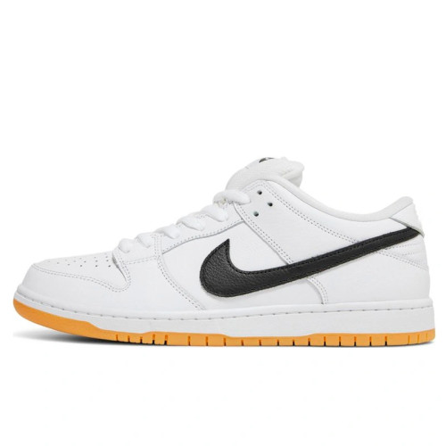 Nike Sb Dunk Low CD2563-101 кроссовки кожаные белые