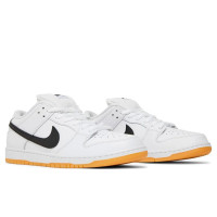 Nike Sb Dunk Low CD2563-101 кроссовки кожаные белые