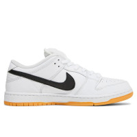 Nike Sb Dunk Low CD2563-101 кроссовки кожаные белые
