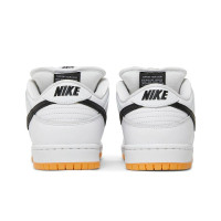 Nike Sb Dunk Low CD2563-101 кроссовки кожаные белые