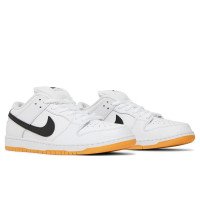 Nike Sb Dunk Low CD2563-101 кроссовки кожаные белые