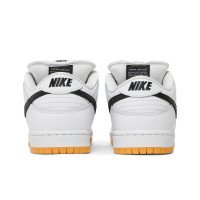 Nike Sb Dunk Low CD2563-101 кроссовки кожаные белые
