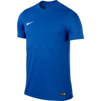 Мужская яркая однотонная футболка Nike синтетика 725891-463