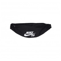 Сумка бананка черная Nike Heritage BA6077-010