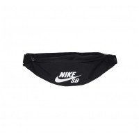 Сумка бананка черная Nike Heritage db0490-010