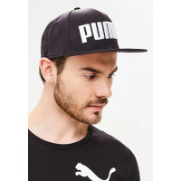 Кепка черная Puma Flatbrim 021460 01