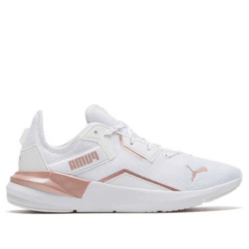 Белые женские кроссовки PUMA Platinum Metallic 193773 02
