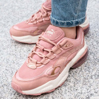 Розовые замшевые кроссовки Puma Cell Venom 369654 01