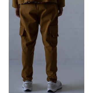 Мужские прямые котоновые желтые Casual штаны карго Korobko