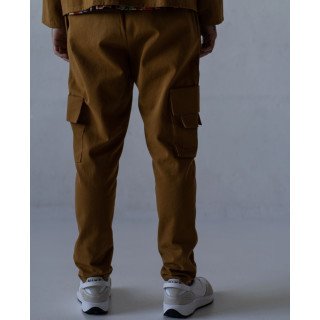 Мужские прямые котоновые желтые Casual штаны карго Korobko