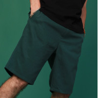 Черные мужские chino шорты под пояс котон Shopchik