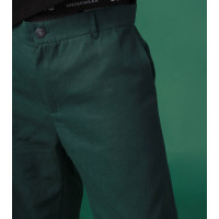 Черные мужские chino шорты под пояс котон Shopchik