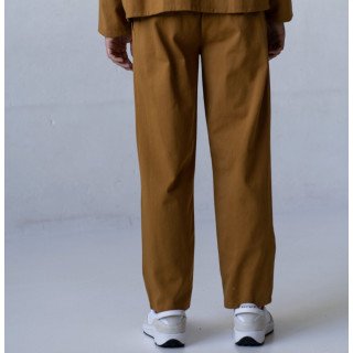 Мужские котоновые желтые Casual штаны широкие свободные Korobko