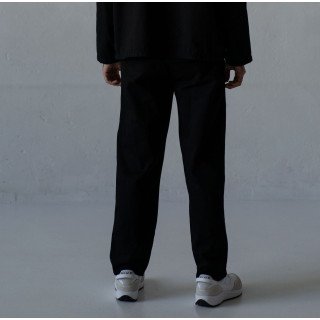 Мужские котоновые черные Casual штаны широкие свободные Korobko
